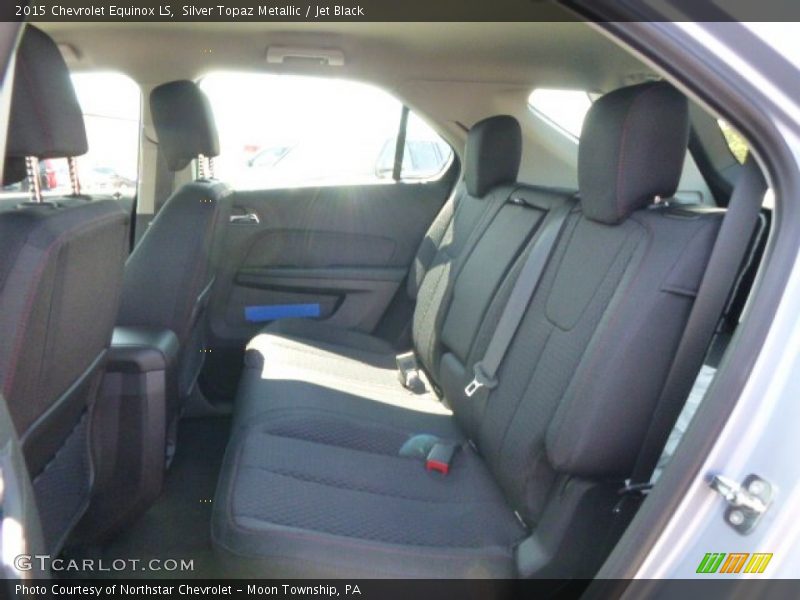 Silver Topaz Metallic / Jet Black 2015 Chevrolet Equinox LS