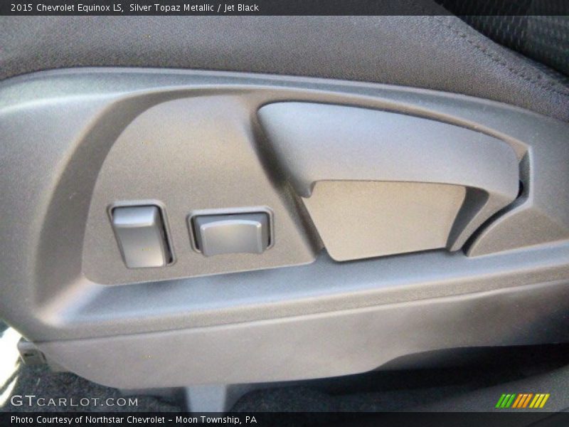 Silver Topaz Metallic / Jet Black 2015 Chevrolet Equinox LS
