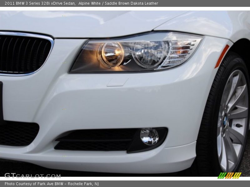 Alpine White / Saddle Brown Dakota Leather 2011 BMW 3 Series 328i xDrive Sedan