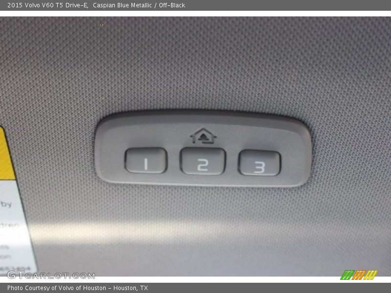 Caspian Blue Metallic / Off-Black 2015 Volvo V60 T5 Drive-E
