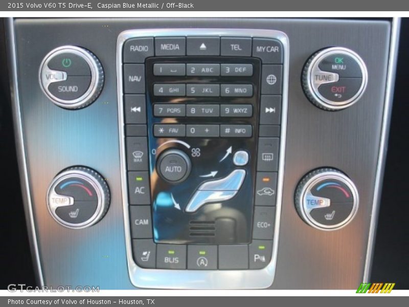 Caspian Blue Metallic / Off-Black 2015 Volvo V60 T5 Drive-E