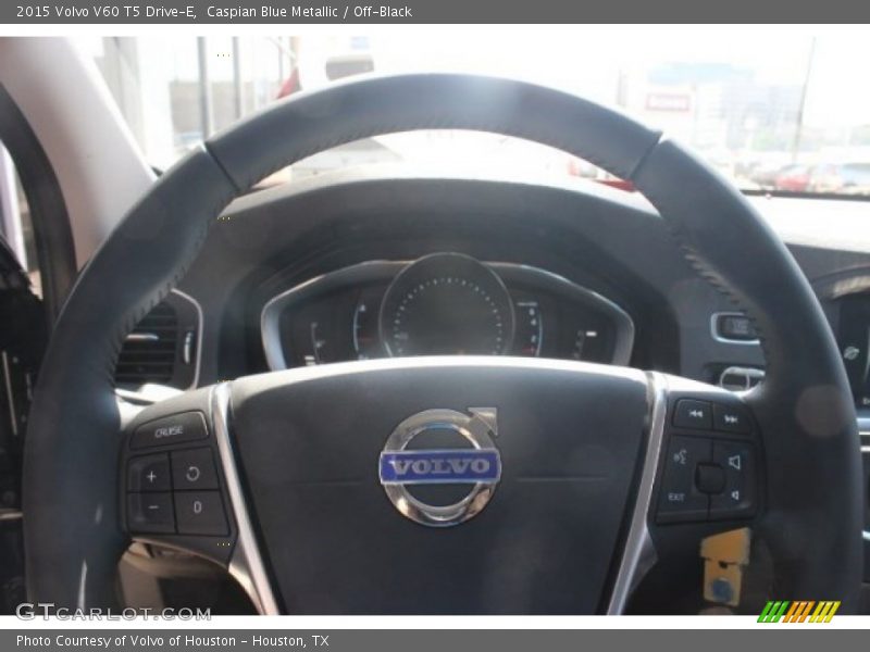 Caspian Blue Metallic / Off-Black 2015 Volvo V60 T5 Drive-E