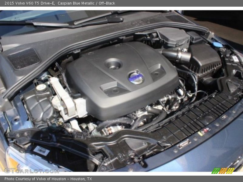 Caspian Blue Metallic / Off-Black 2015 Volvo V60 T5 Drive-E