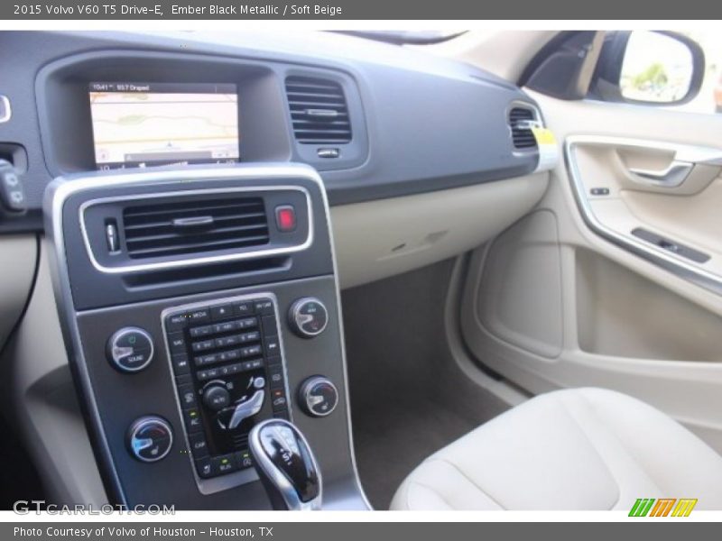 Ember Black Metallic / Soft Beige 2015 Volvo V60 T5 Drive-E