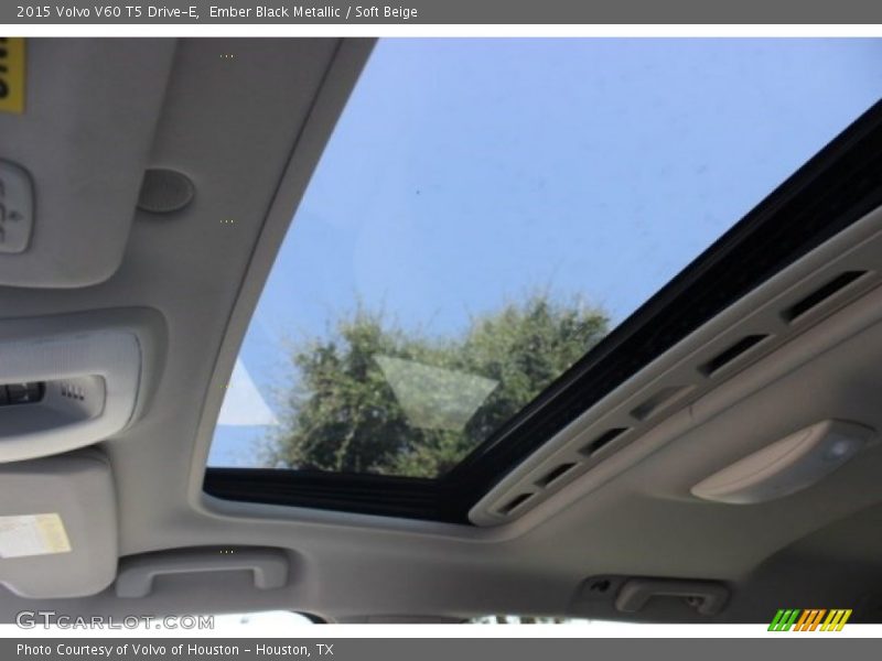 Ember Black Metallic / Soft Beige 2015 Volvo V60 T5 Drive-E