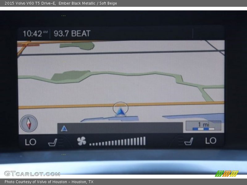 Ember Black Metallic / Soft Beige 2015 Volvo V60 T5 Drive-E