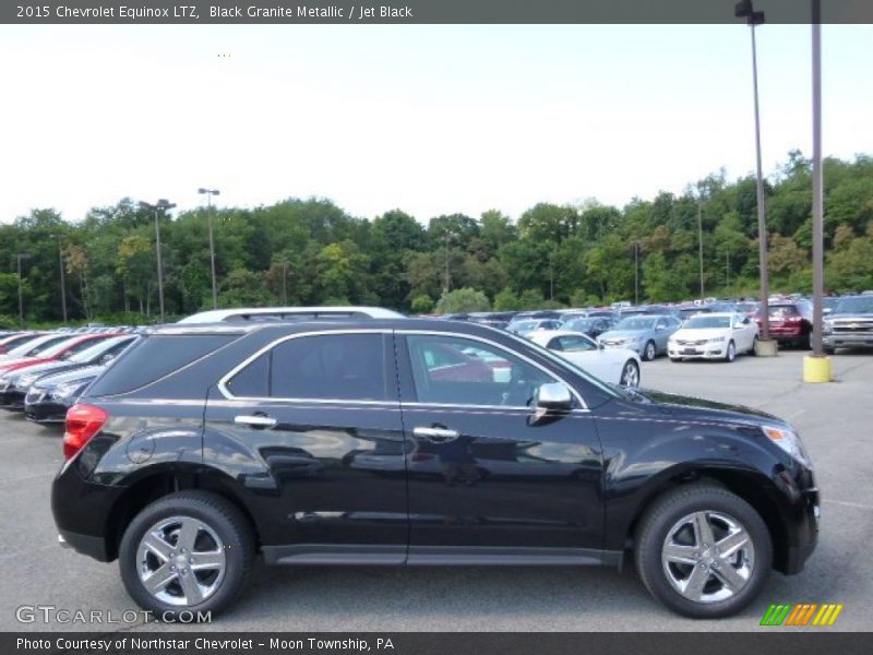 Black Granite Metallic / Jet Black 2015 Chevrolet Equinox LTZ
