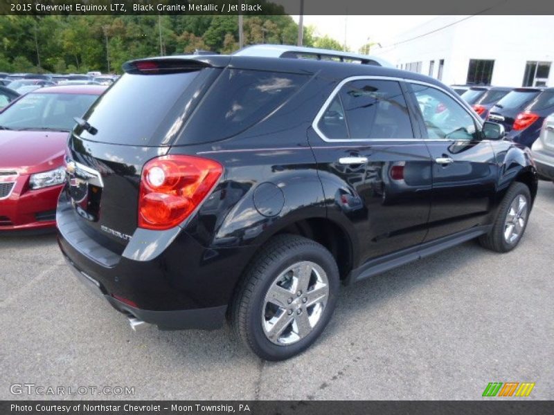 Black Granite Metallic / Jet Black 2015 Chevrolet Equinox LTZ