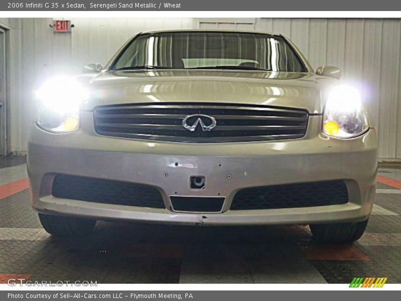 Serengeti Sand Metallic / Wheat 2006 Infiniti G 35 x Sedan