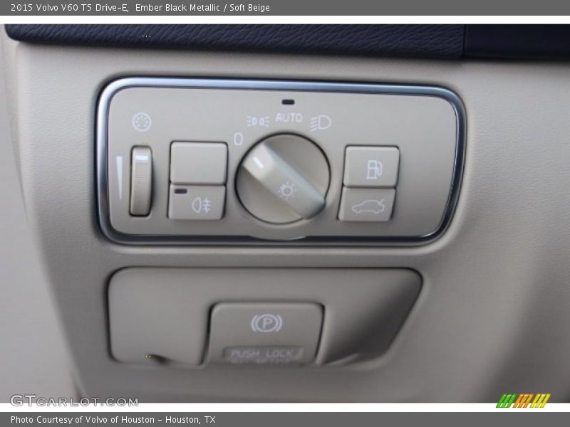 Ember Black Metallic / Soft Beige 2015 Volvo V60 T5 Drive-E