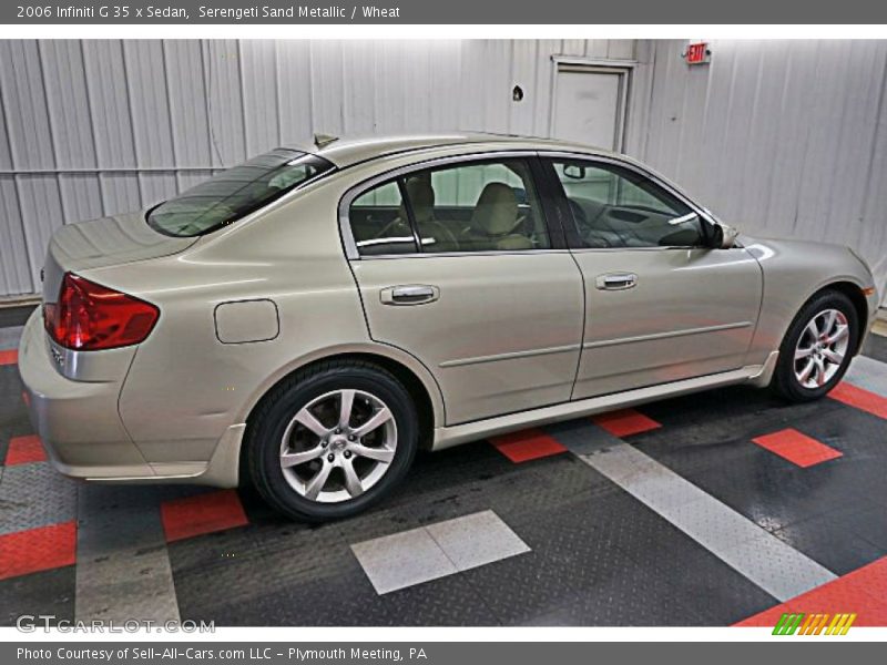 Serengeti Sand Metallic / Wheat 2006 Infiniti G 35 x Sedan