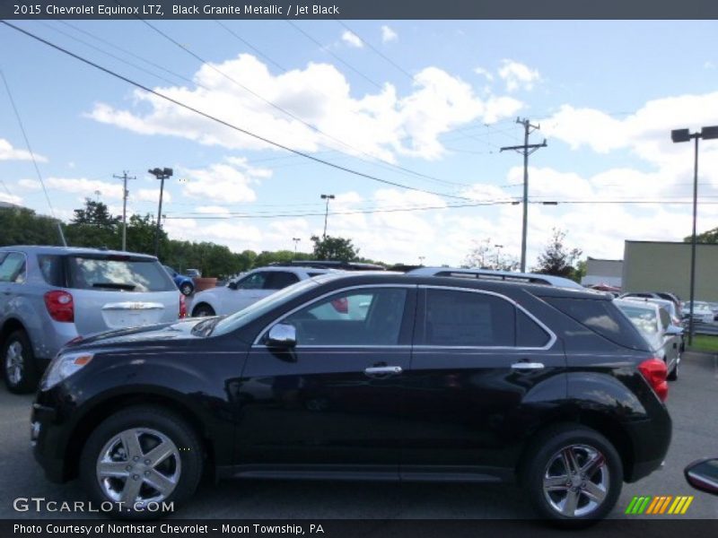 Black Granite Metallic / Jet Black 2015 Chevrolet Equinox LTZ