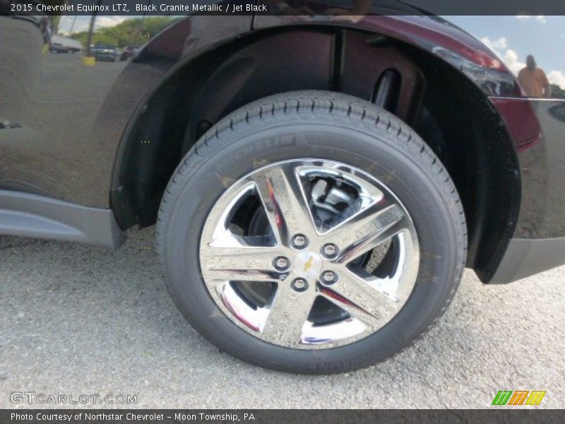 Black Granite Metallic / Jet Black 2015 Chevrolet Equinox LTZ