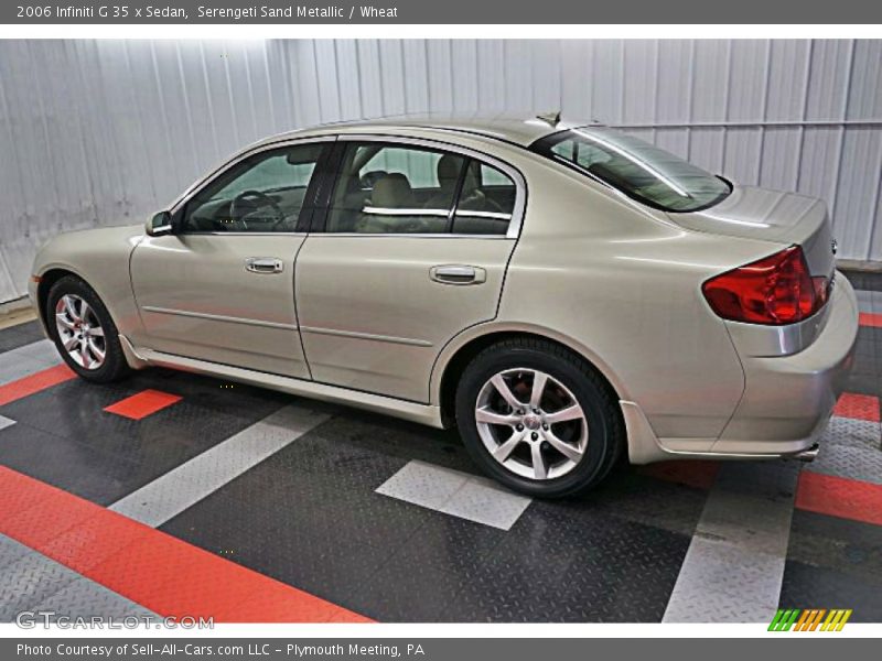 Serengeti Sand Metallic / Wheat 2006 Infiniti G 35 x Sedan