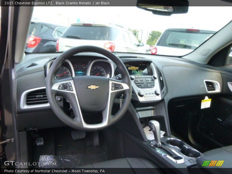 Black Granite Metallic / Jet Black 2015 Chevrolet Equinox LTZ