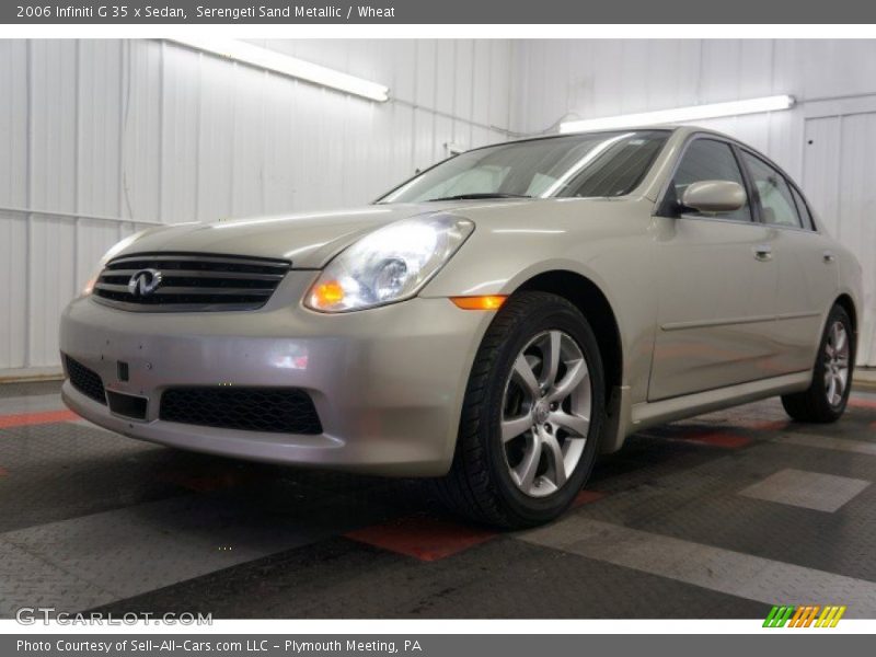 Serengeti Sand Metallic / Wheat 2006 Infiniti G 35 x Sedan
