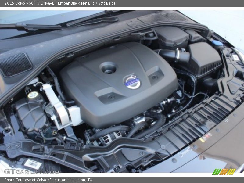 Ember Black Metallic / Soft Beige 2015 Volvo V60 T5 Drive-E