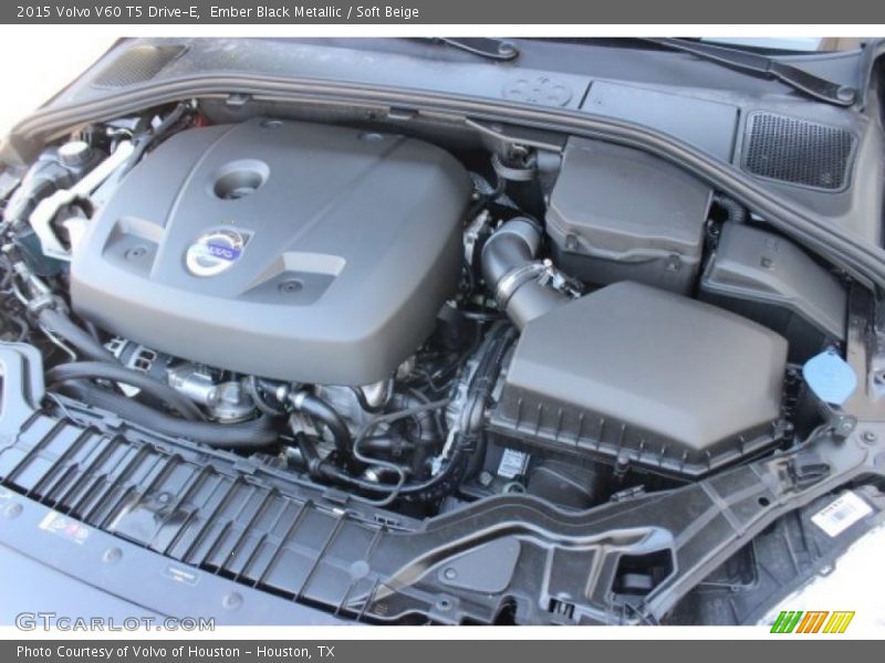 Ember Black Metallic / Soft Beige 2015 Volvo V60 T5 Drive-E