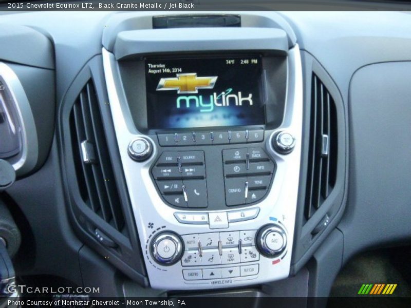 Black Granite Metallic / Jet Black 2015 Chevrolet Equinox LTZ