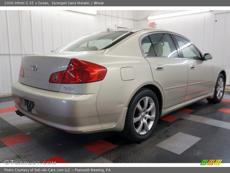 Serengeti Sand Metallic / Wheat 2006 Infiniti G 35 x Sedan