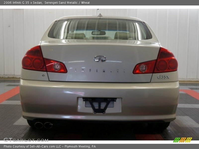 Serengeti Sand Metallic / Wheat 2006 Infiniti G 35 x Sedan