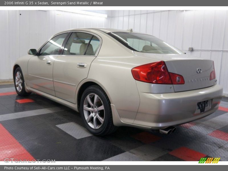 Serengeti Sand Metallic / Wheat 2006 Infiniti G 35 x Sedan