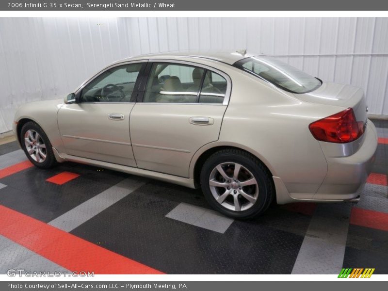 Serengeti Sand Metallic / Wheat 2006 Infiniti G 35 x Sedan