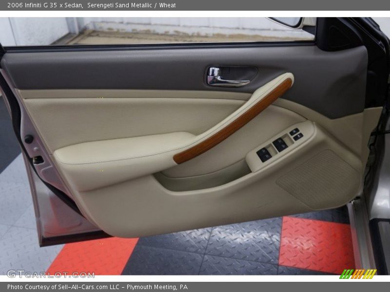 Serengeti Sand Metallic / Wheat 2006 Infiniti G 35 x Sedan