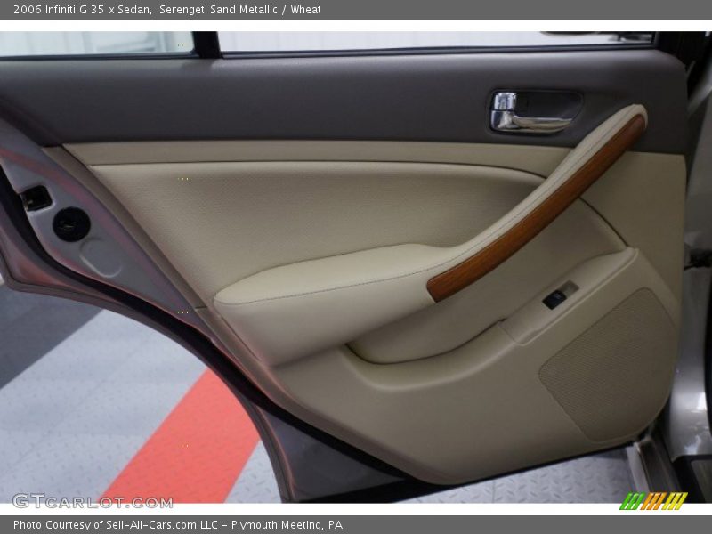 Serengeti Sand Metallic / Wheat 2006 Infiniti G 35 x Sedan