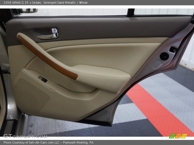 Serengeti Sand Metallic / Wheat 2006 Infiniti G 35 x Sedan