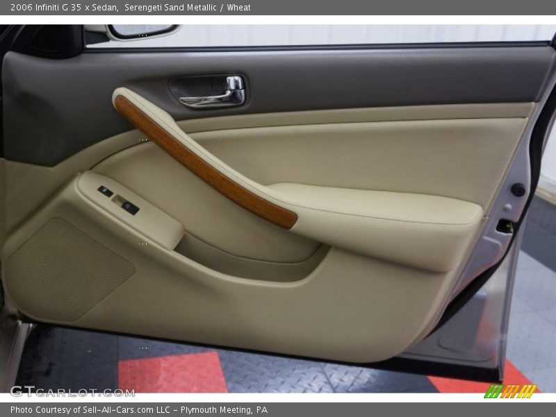 Serengeti Sand Metallic / Wheat 2006 Infiniti G 35 x Sedan