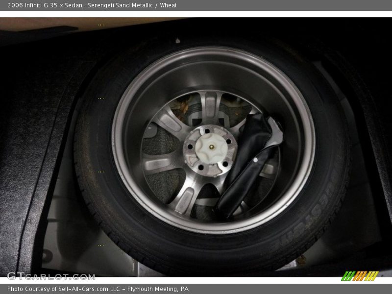Serengeti Sand Metallic / Wheat 2006 Infiniti G 35 x Sedan