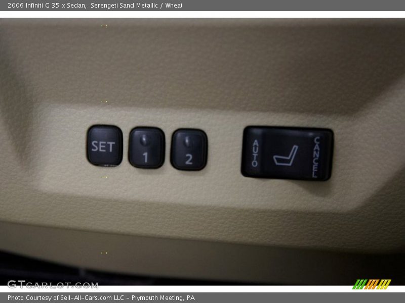 Serengeti Sand Metallic / Wheat 2006 Infiniti G 35 x Sedan