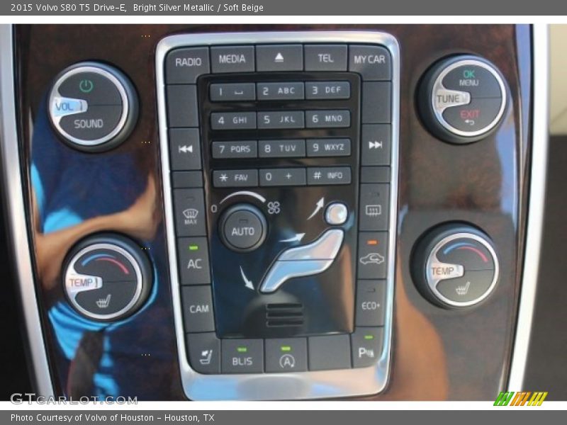 Bright Silver Metallic / Soft Beige 2015 Volvo S80 T5 Drive-E
