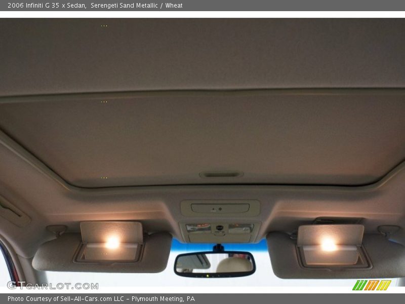 Serengeti Sand Metallic / Wheat 2006 Infiniti G 35 x Sedan