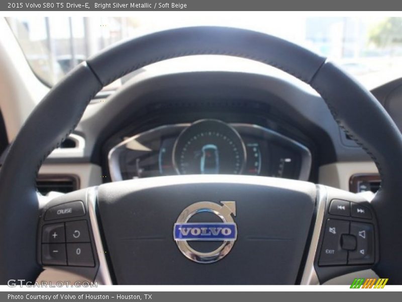 Bright Silver Metallic / Soft Beige 2015 Volvo S80 T5 Drive-E