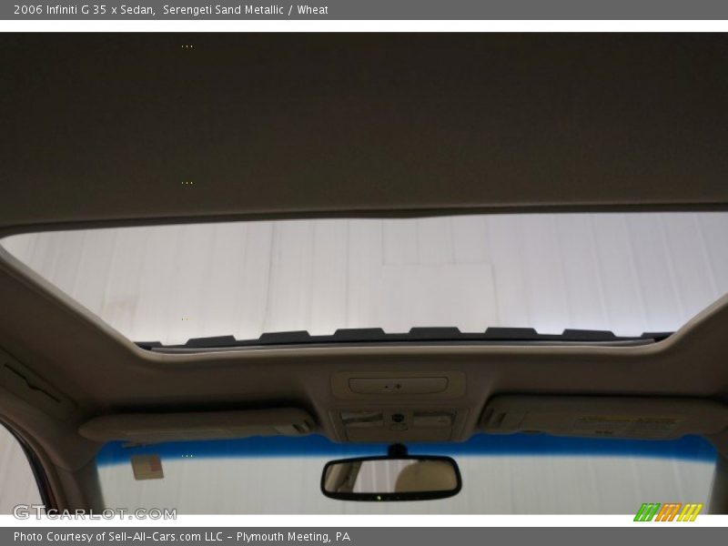 Serengeti Sand Metallic / Wheat 2006 Infiniti G 35 x Sedan