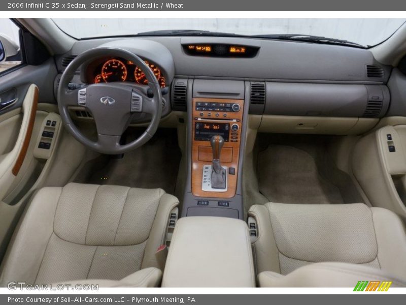 Serengeti Sand Metallic / Wheat 2006 Infiniti G 35 x Sedan