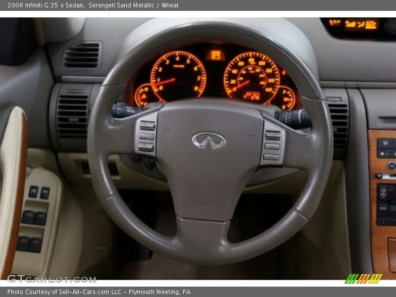 Serengeti Sand Metallic / Wheat 2006 Infiniti G 35 x Sedan