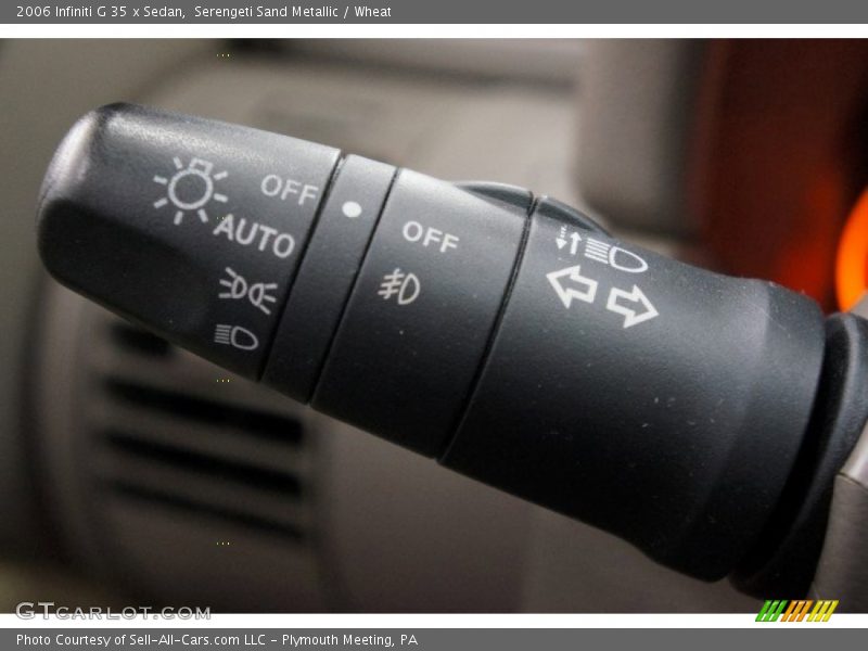 Serengeti Sand Metallic / Wheat 2006 Infiniti G 35 x Sedan