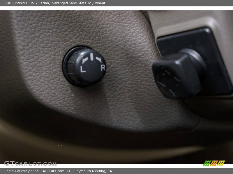 Serengeti Sand Metallic / Wheat 2006 Infiniti G 35 x Sedan