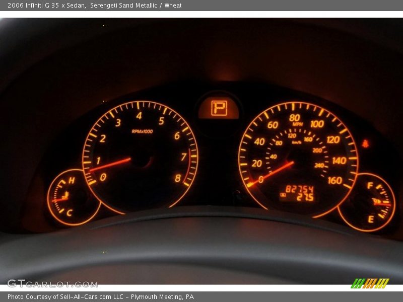 Serengeti Sand Metallic / Wheat 2006 Infiniti G 35 x Sedan