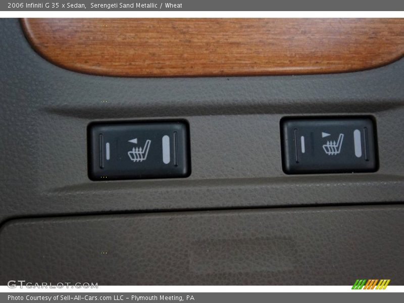 Serengeti Sand Metallic / Wheat 2006 Infiniti G 35 x Sedan