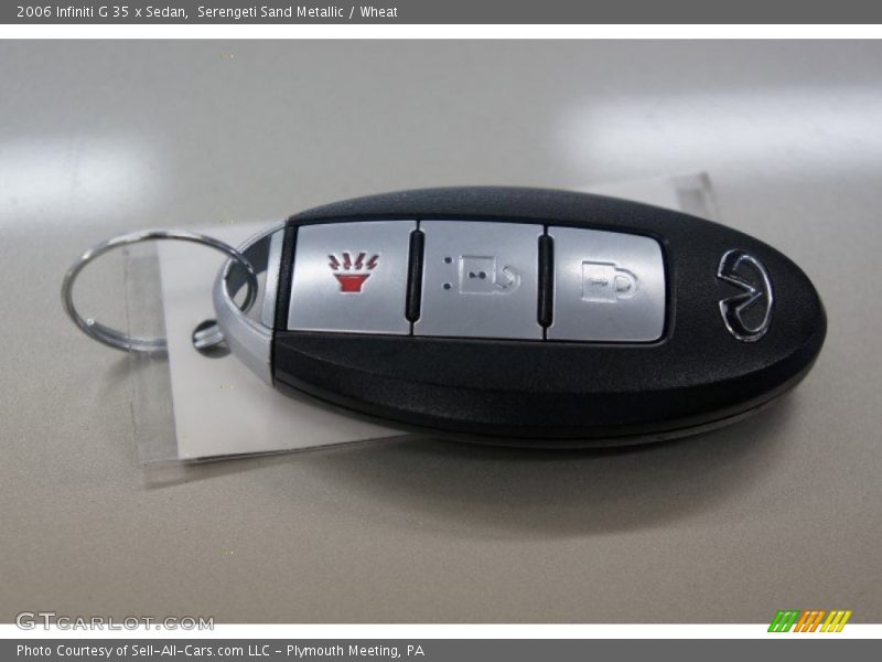 Serengeti Sand Metallic / Wheat 2006 Infiniti G 35 x Sedan