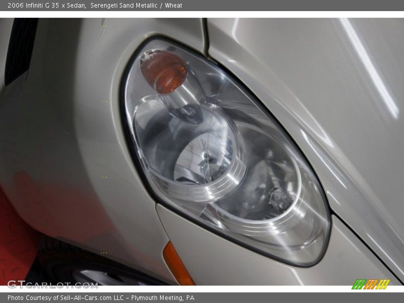 Serengeti Sand Metallic / Wheat 2006 Infiniti G 35 x Sedan
