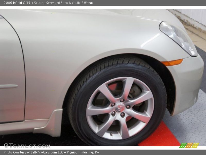 Serengeti Sand Metallic / Wheat 2006 Infiniti G 35 x Sedan