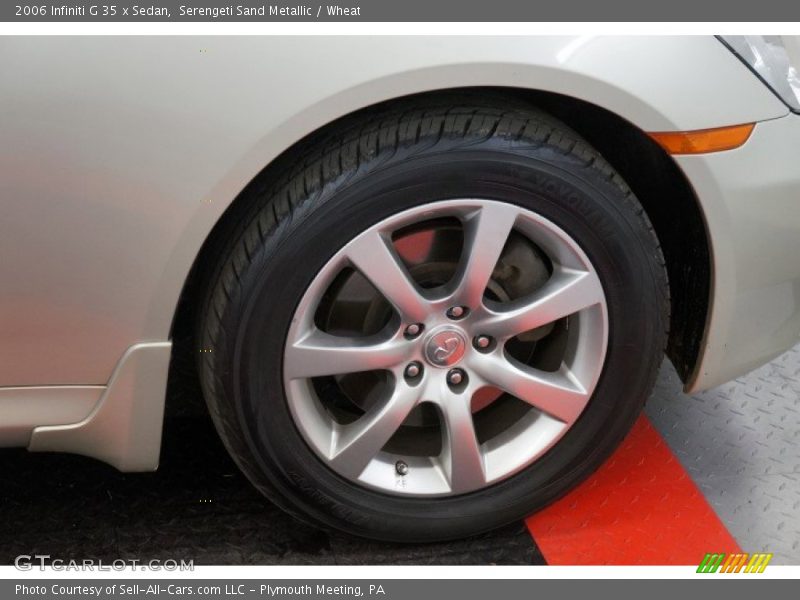 Serengeti Sand Metallic / Wheat 2006 Infiniti G 35 x Sedan