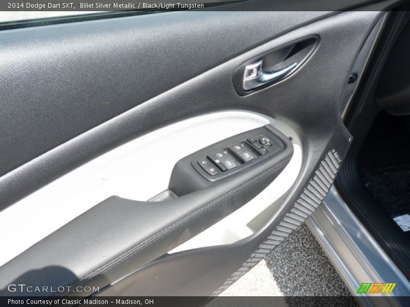 Billet Silver Metallic / Black/Light Tungsten 2014 Dodge Dart SXT