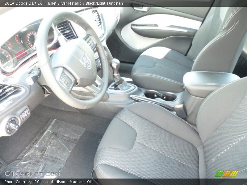 Billet Silver Metallic / Black/Light Tungsten 2014 Dodge Dart SXT