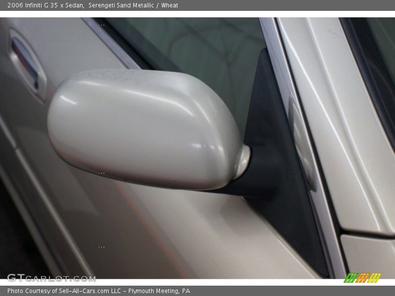 Serengeti Sand Metallic / Wheat 2006 Infiniti G 35 x Sedan